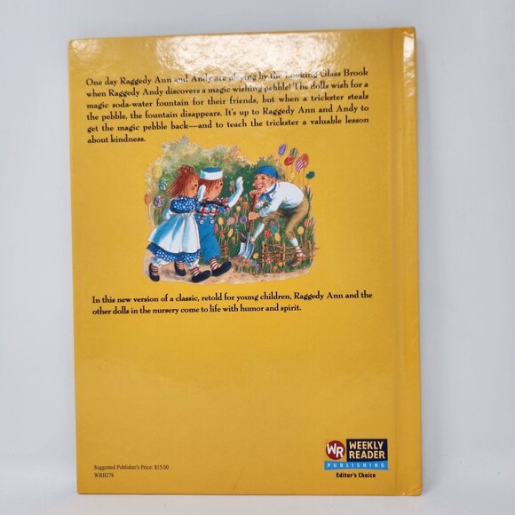 My First Raggedy Ann: Raggedy Anns Wishing Pebble Hardcover Book - Picture 2 of 10